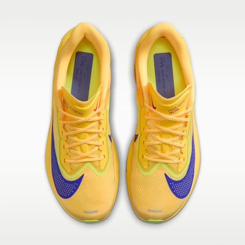 Nike Zoom Fly 6 Men's Road Racing Shoes (Citron Pulse/Volt Ice/Hyper Violet/Indigo Burst) Size 10.5