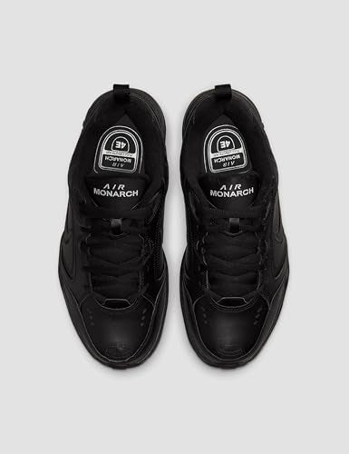 Nike Men's Air Monarch IV Training/Workout Shoes, Black/Black, 11.5 Extra Wide