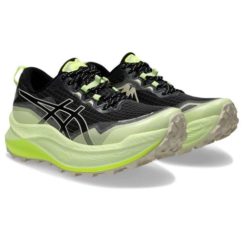 ASICS Women's Trabuco Max 3 Sneaker, Black Light Blue, 8.5 US