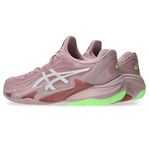 ASICS Women's Court FlyteFoam 3 Tennis Shoes, 8, MORGANITE/White