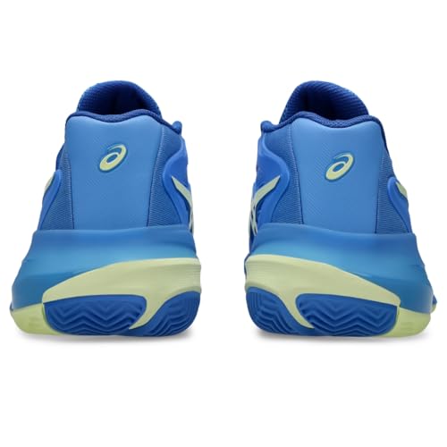 ASICS Women's Gel-Resolution X Clay, Blue Coast/Huddle Yellow, 7.5 Medium