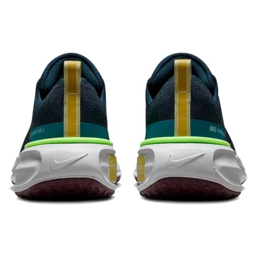 Nike Invincible 3 Men's Road Running Shoes (DR2615-402, Armory Navy/Geode Teal/Buff Gold/Black) Size 15
