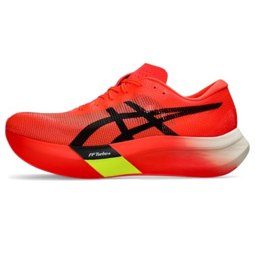 ASICS Unisex METASPEED Sky 3 Running Shoe, 7M / 8.5W, Sunrise RED/Black