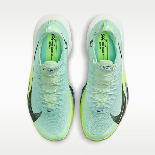 Nike AlphaFly 3 Men's Road Racing Shoes (Bailey Green/Bolt Tint/Bolt Ice/Black Spruce) Size 12