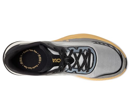 Hoka Unisex Cielo X1 2.0 Sneaker, Black/Gold, 9.5 US Men