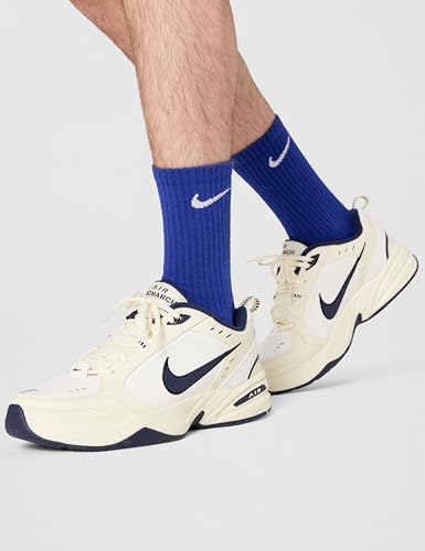 Nike Men's Air Monarch IV Workout Shoes, Coconut Milk/Obsidian-Sail-Black, 10.5