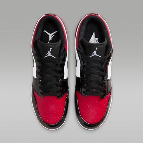 Jordan 1 Retro MCS Low Men's Baseball Cleats (Gym Red/White/Black) Size 10