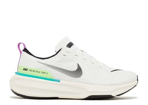 Nike Men's Invincible 3 Road Running Shoes (White/Lime Blast/Blue Lightning/Black, us_Footwear_Size_System, Adult, Men, Numeric, Medium, Numeric_14)