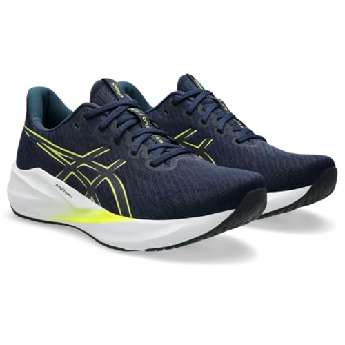 ASICS Men's VERSABLAST 4 Running Shoe, 14, Midnight/Citron