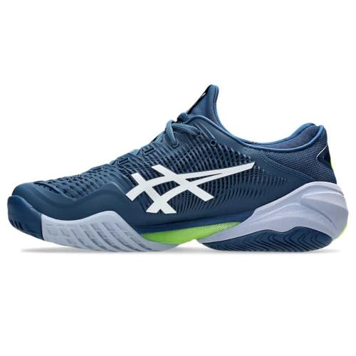 ASICS Men's Court Ff 3 Trainers, Mako Blue White, 14 US