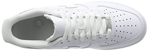 Nike Air Force 1 '07 Low Mens Basketball Shoes (10 Medium, White)