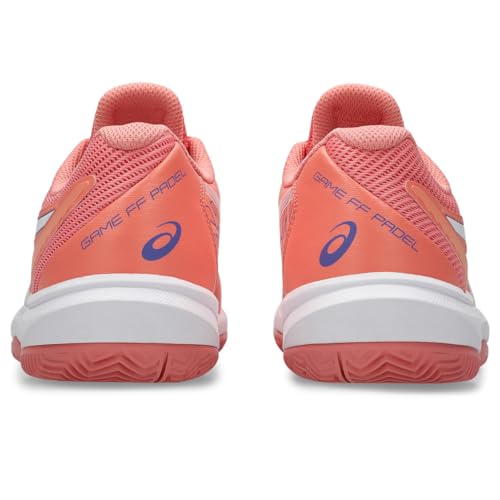 ASICS Women's Game Ff Padel Trainers, Guava White, 9 US
