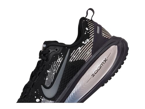 Nike Women's Vomero 18 Black/Metallic Dark Grey/Cave Purple/Ashen Slate/Particle Rose 6.5 Medium