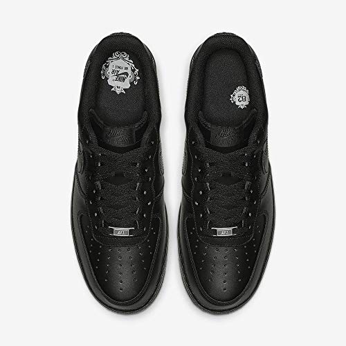 Men Nike Air Force 1 '07 Low Black / Black 315122-001 Size 8