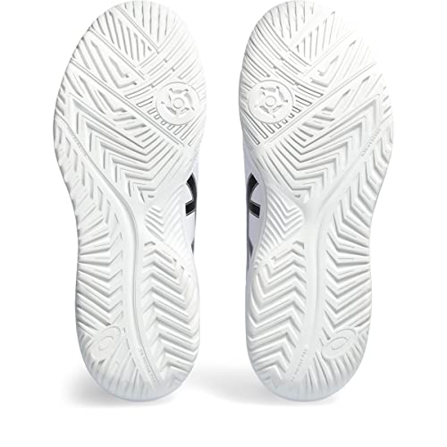 ASICS Men's Gel-Dedicate 8 Tennis Shoes, 9, White/Black