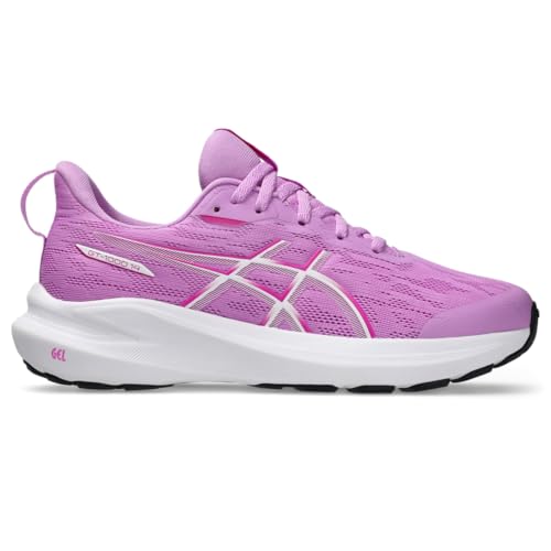 ASICS Kid's GT-1000 14 Grade School Running Shoes, 1.5, Lavender Glow/Digital Sakura