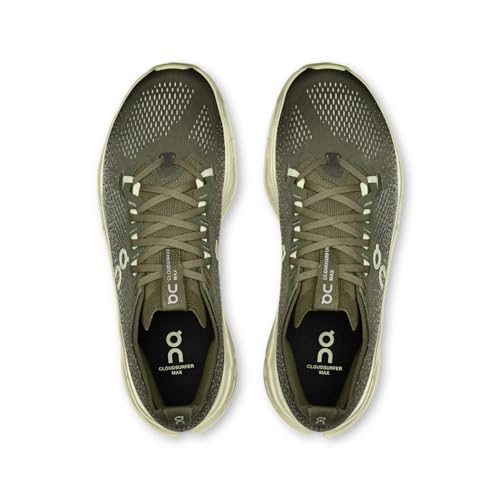 On Mens Cloudsurfer Max Olive/Seedling 9.5 Medium
