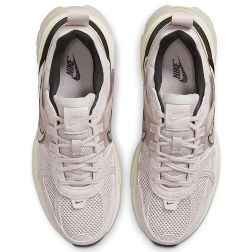 Nike V2K Run Shoes (FN6703-001, Platinum Violet/Light Bone/Black/Chrome) Size 11.5