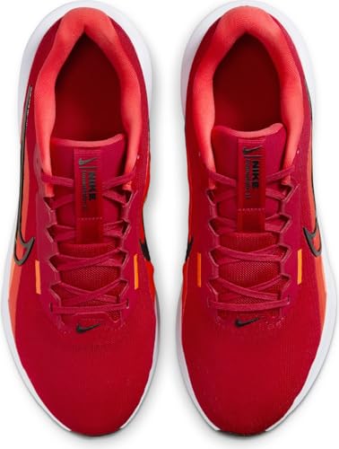 Nike Downshifter 13 Mens Laced Shoes, GYMREDBLACK-LTCRIMSON-HYPERCRIMSON-P, 9.5 US