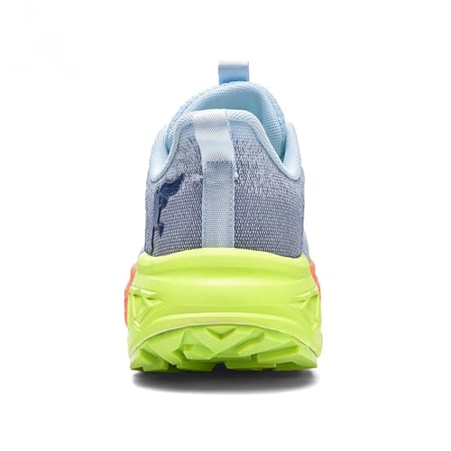 FLYPP LX Men's and Women's Barefoot Running Shoes with Wide Toe Box & Zero Drop Sole - Non-Slip Lightweight Athletic Sneakers for Trail, Hiking, Gym, Walking Cyan