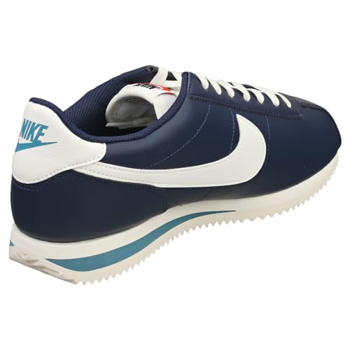 Nike Cortez, Men's Sneakers, Midnight Navy Sail Noise Aqua, 9.5