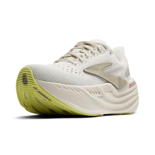 Brooks Women’s Glycerin Max Neutral Running & Walking Shoe - Coconut/Alloy/Rose - 10 Medium