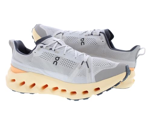 On Mens Cloudsurfer Trail Silver/Blonde 11.5 Medium