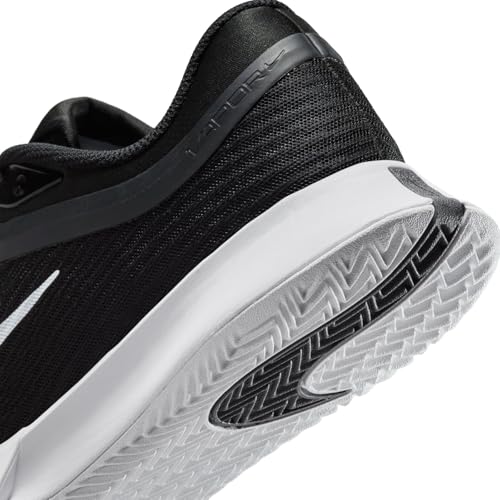 Nike Women's Zoom Vapor Pro 3 ClyTennis Shoe, Black White, 9 US