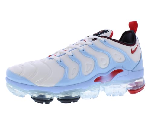Nike Air Vapormax Plus Mens Shoes Size 9.5, Color: White/University Red/Black