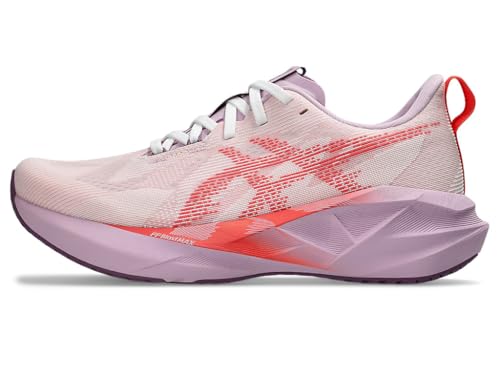 ASICS Novablast 5 Women's Trainers, White Coral Reef, 6 US