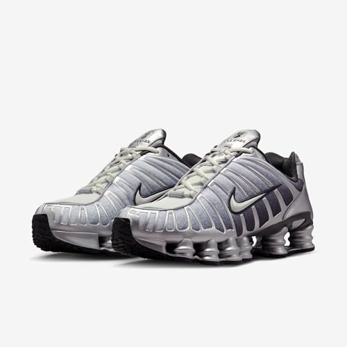 NIKE SHOX TL "METALLIC SILVER/SUMMIT WHITE-WOLF GREY"