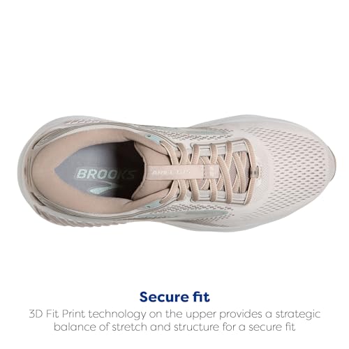 Brooks Women’s Ariel GTS 23 Supportive Running Shoe - Chateau Grey/White Sand - 6.5 Wide