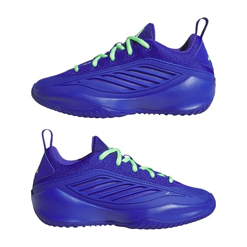 adidas Unisex-Kids Believe that 1 Basketball, LucidBlueCourtGreenLucidBlue, 5.5