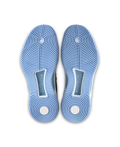 WILSON Intrigue Tour Padel Women's Padel Shoe - Airy Blue/White/Airy Blue, Size 9.5