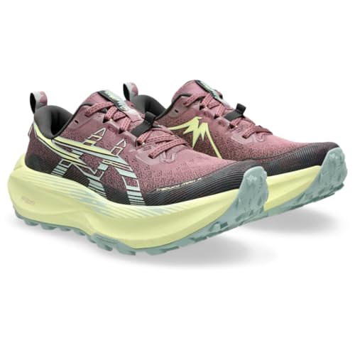 ASICS Women's Trabuco Max 4 Running Shoes, 7.5, Purple Oxide/Cold Moss
