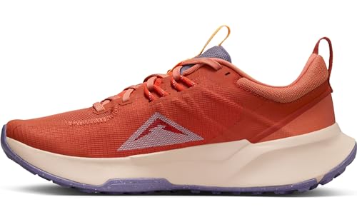 Nike Juniper Trail 2 Next Nature Women's Trail Running Shoes (DM0821-803, Burnt Sunrise/Amber Brown/Cosmic Clay/White) Size 7
