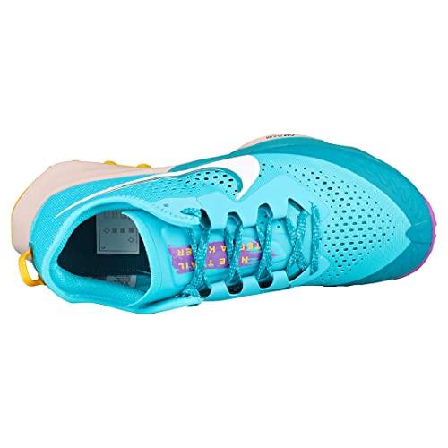 Nike Air Zoom Terra Kiger 7 Mens Running Trainers CW6062 Sneakers Shoes (UK 8 US 9 EU 42.5, Turquoise Blue White 400)