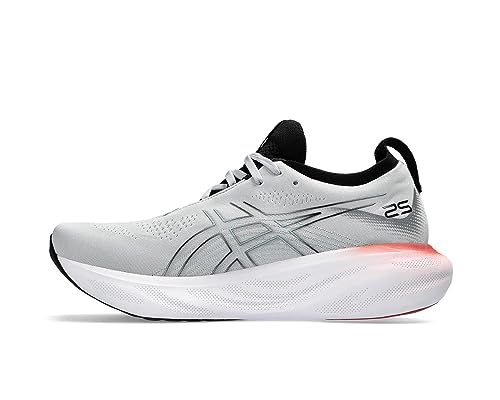 ASICS Gel-Nimbus 25, Men's Running Shoes, Piedmont Grey Foggy Teal, 8