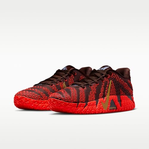 Nike Ja 3 "Lunar New Year Basketball Shoes (Light Chocolate/Silt Red/Metallic Gold) Size 10