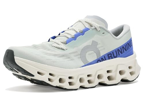 On Men's Cloudmonster 3 Sneaker, Iceberg/Ivory, 10.5