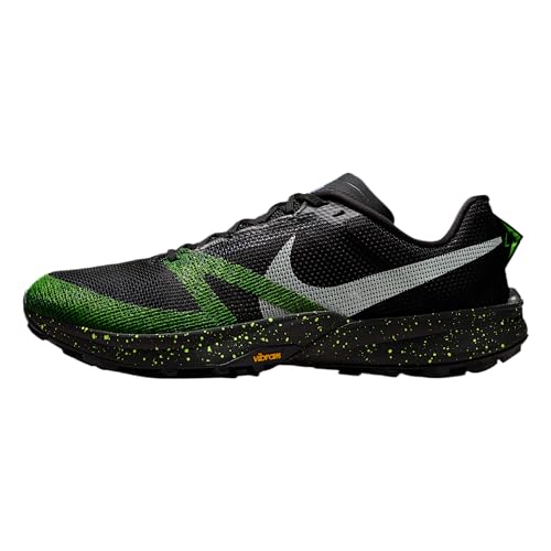 Nike Kiger 10 Trail Running Shoes (Black/Volt Ice/Tattoo/Phantom) Size 11