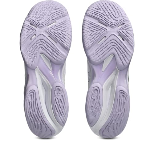 ASICS Women's Netburner Ballistic FF MT 4 Volleyball Shoes, 7, White/Dahlia