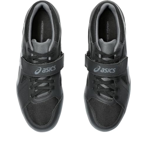 ASICS Men's Hyper Throw 3 Track & Field Shoes, 14, Black/Gunmetal