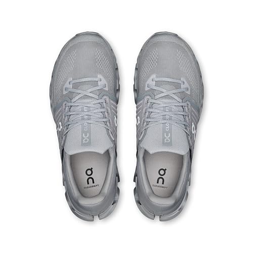 On Men's Cloudswift 4 AD Sneakers, Alloy/Frost, 11 Medium US