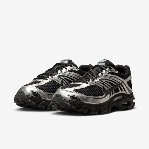 Nike Womens Air Max Moto 2K with Reflective Accents Black/Black/Metallic Silver/Anthracite 7.5 Medium