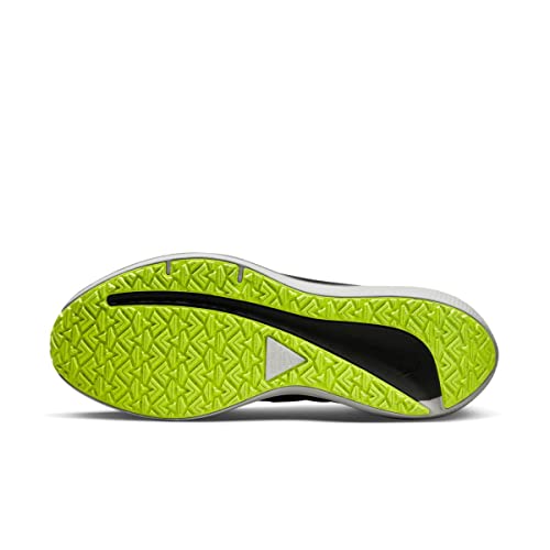 Nike Winflo 9 Shield Men's Weatherized Road Running Shoes (DM1106-001, Black/Dark Smoke Grey/Volt/White) Size 10