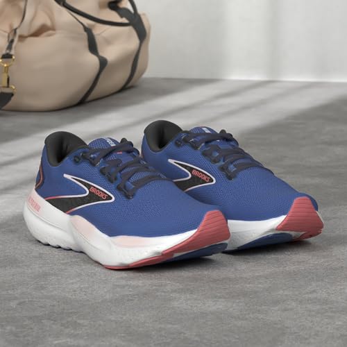 Brooks Women’s Glycerin 21 Neutral Running Shoe - Blue/ICY Pink/Rose - 6.5 Medium