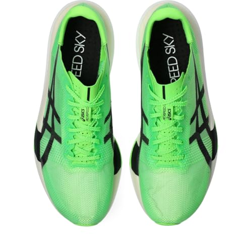 ASICS Unisex METASPEED Sky Tokyo Running Shoes, 9.5M / 11W, Green Gecko/Black
