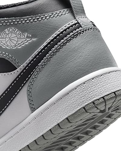 Nike Air Jordan 1 Pre School Shoes LT Smoke Grey/White-Anthractie 640734-078 2Y