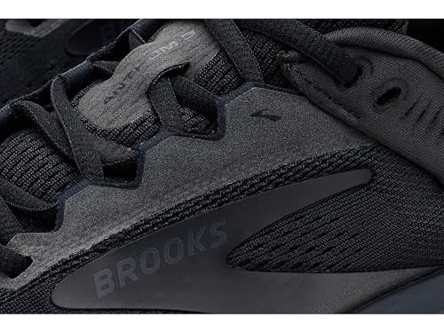 Brooks, Womens, Anthem 8, Black/Black/Ebony, 8.5, Medium